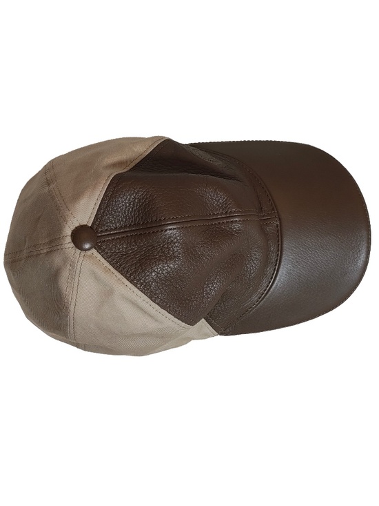 Woman\'s Gucci Leather & Cotton Baseball Cap L main image 4